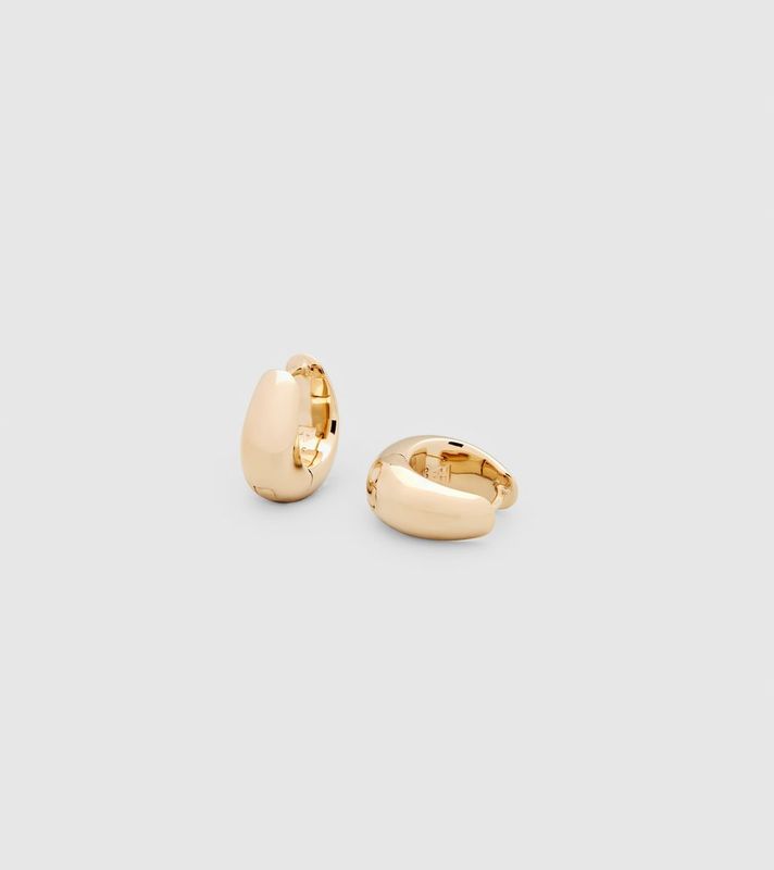 ICE HOOP Small Gold 