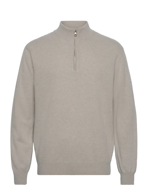 Patton Half Zip Brick Beige