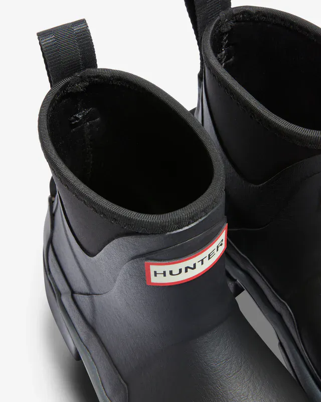 Balmoral Chelsea Neoprene Hybrid Boots Black