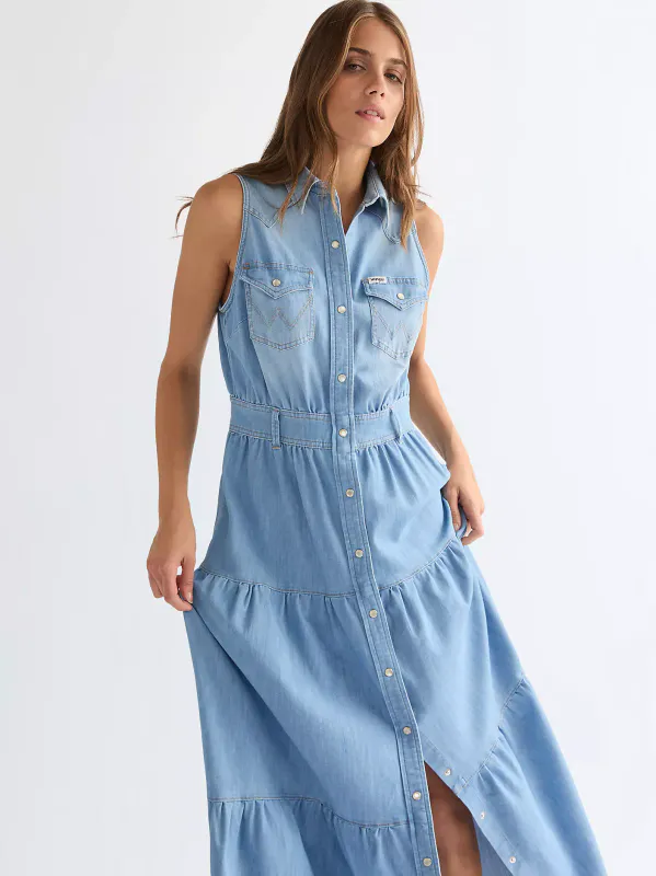 Western Tiered Maxi Kaia