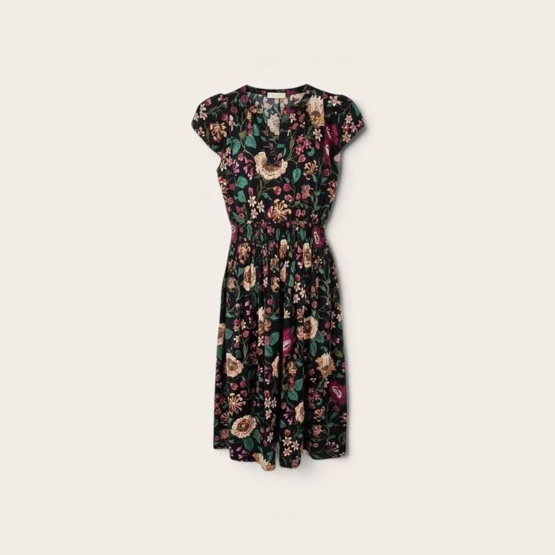 Marin Cotton Dress Dahlia