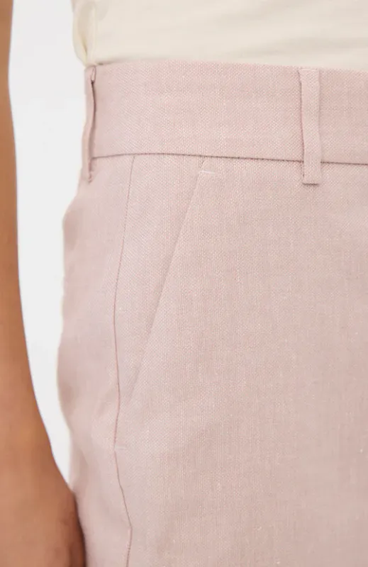 DENA 769 Regular Linen Blended Strawberry Cream