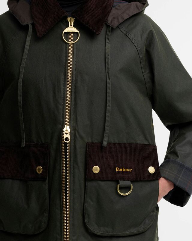 Carville Wax jacket Olive 