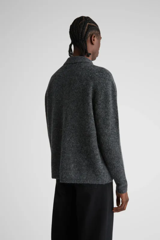 STACK Cardigan Charcoal