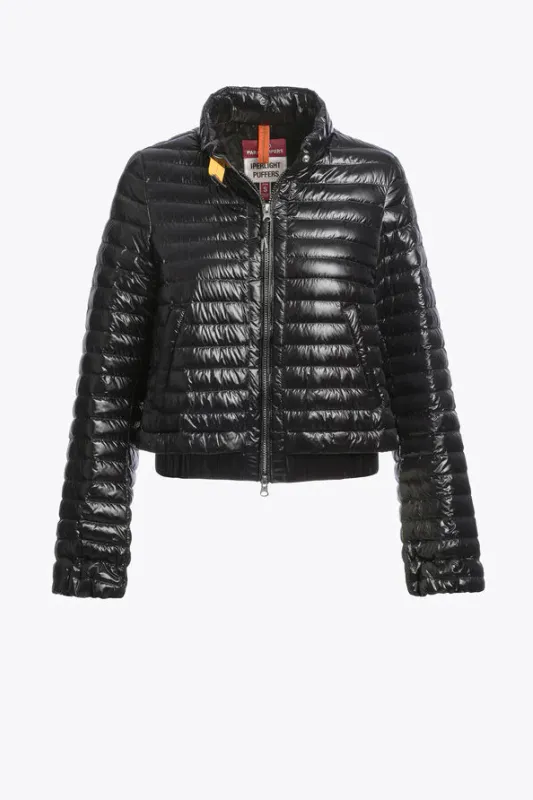 AKANE Short Hooded Puffer Black