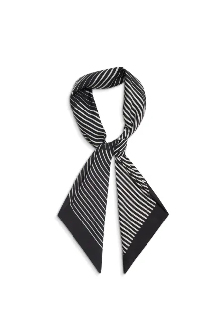 Hovedbilde EVELYN SCARF Black Stripe ...