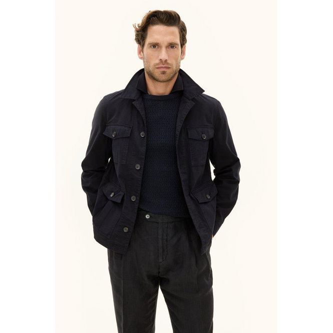 Hovedbilde Safari Shirt Jacket Navy