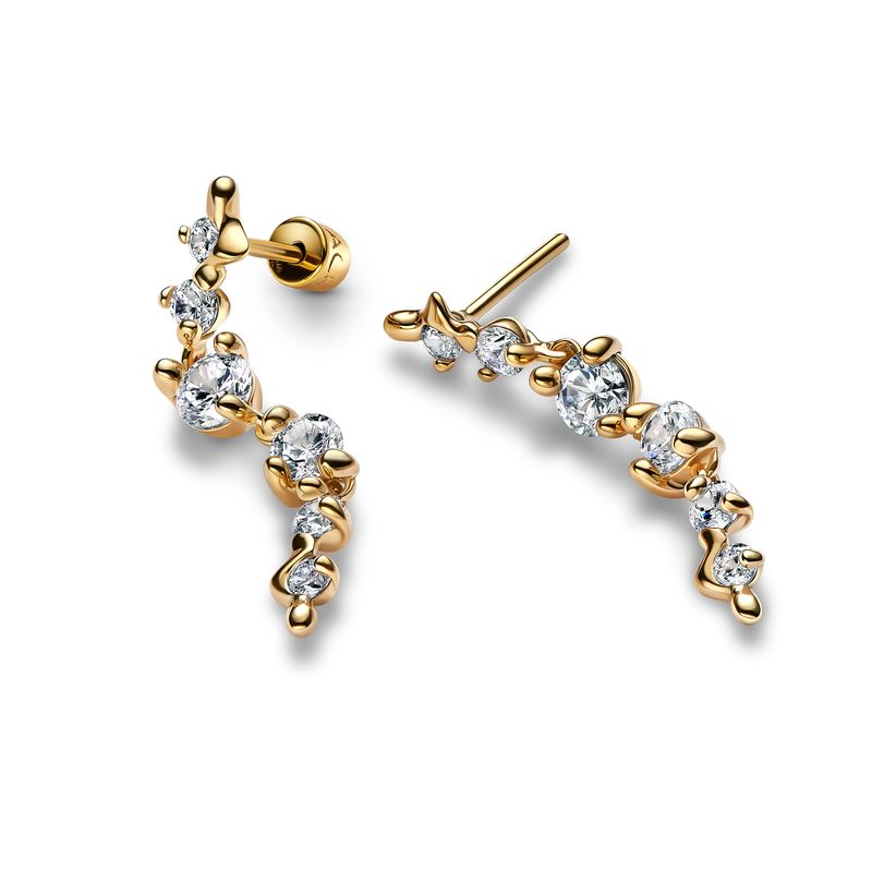 Arctic Earring Medium Gold 