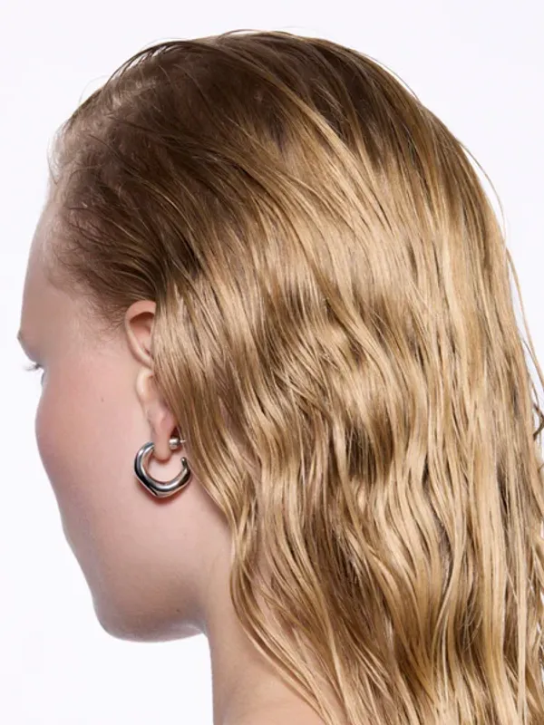 ANIL Hoop Large Silver PAIR