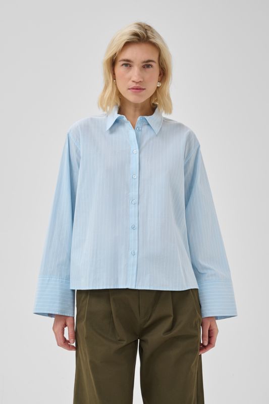 Bella Boxy Shirt Angell Fall Stripe
