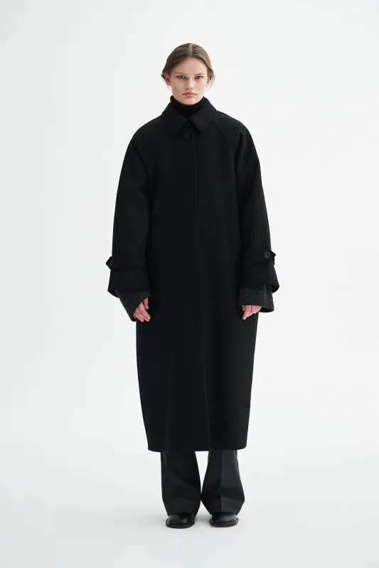 CARO Wool Coat Black
