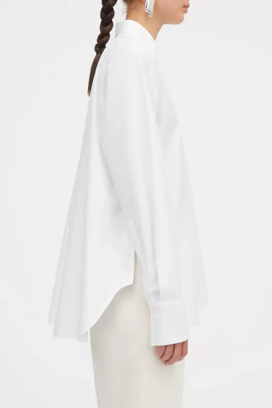 BERTINE Mkdt Signaturepoplin White 