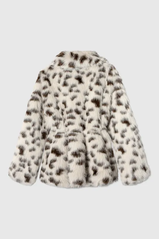 ELLIE Jacket Snow Leopard
