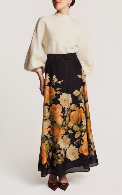 Hovedbilde Organza Skirt Midnight Field