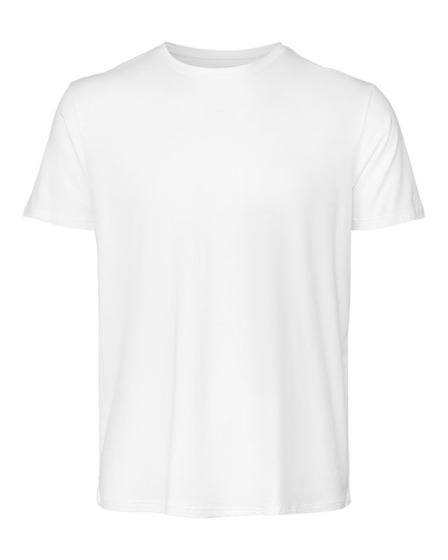 BAMBOO/COTTON Crew Tee White