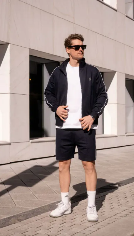 Track Jacket NYC Navy 