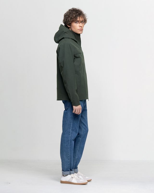 PETER Jacket Dk Bottle Green 