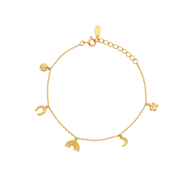 Hovedbilde LUCKY Charm Bracelet Gold