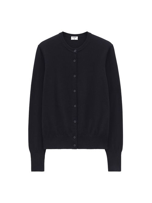 Hovedbilde MERINO Short Cardigan Black