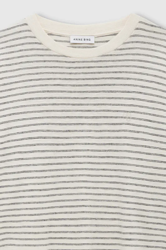 CADE Tee Black Stripe