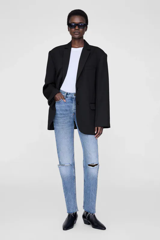 FREYA Flat Boots Black