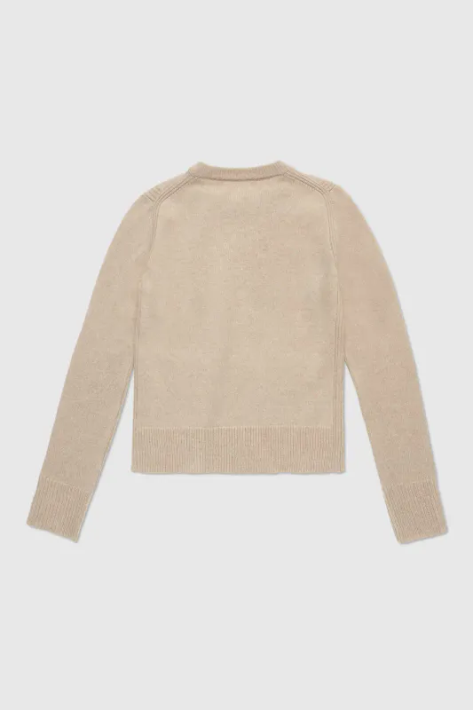 Women's Cashmere Knit Sand