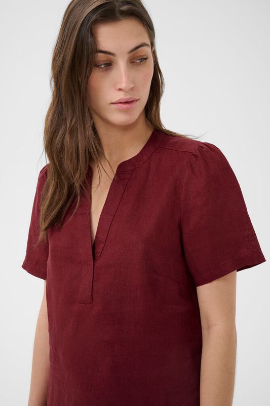 AminasePW Dress Burnt Russet