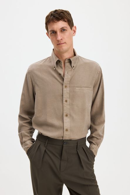 Hovedbilde Zack Shirt Stone Taupe