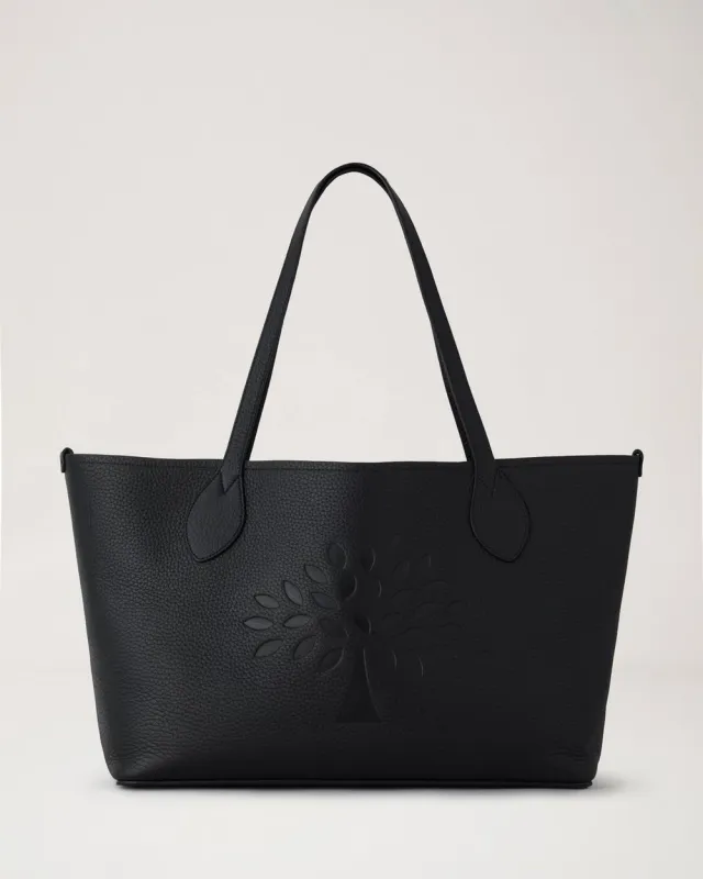 TREE Tote Black Heavy Grain