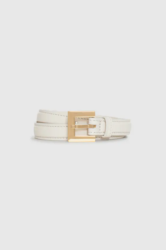 NICOLA Belt Ivory Gold
