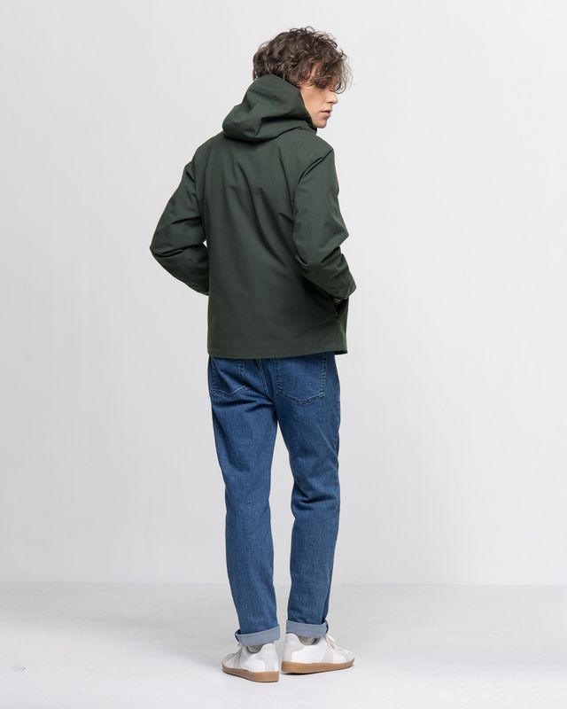 PETER Jacket Dk Bottle Green 