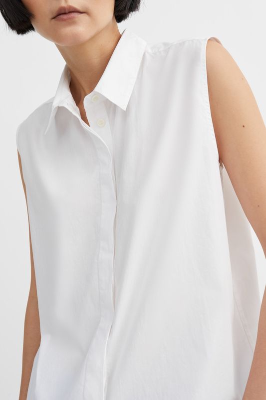 Evie Top Optic White 