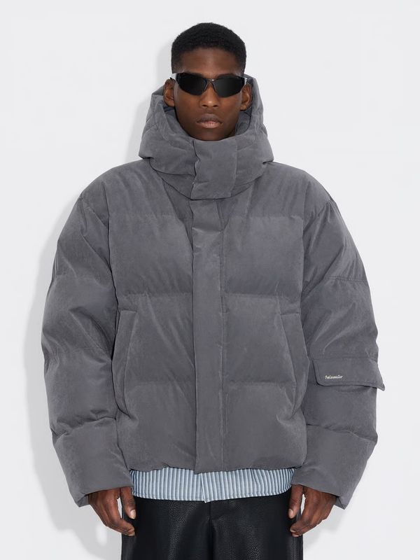 NARVIK Brushed Down Jacket Brown