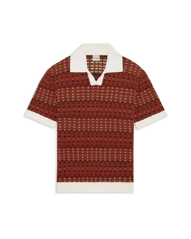 Polo Maille Coogie Dark Red