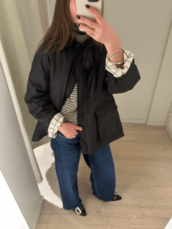 OILSKIN Jacket Brown