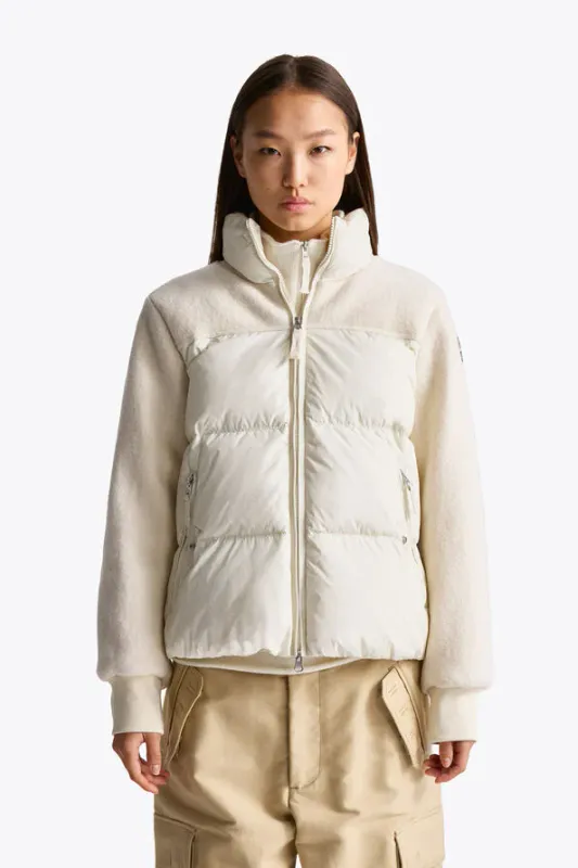 SABOGA Hybrid Jacket Warm Ivory
