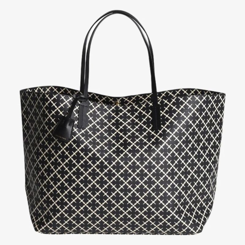 ABI TOTE Signature Flower Black