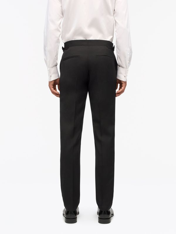 Tenuta Tuxedo Trousers Black