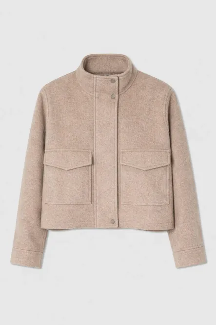 Hovedbilde WMN Wool/Silk Short Jacket ...