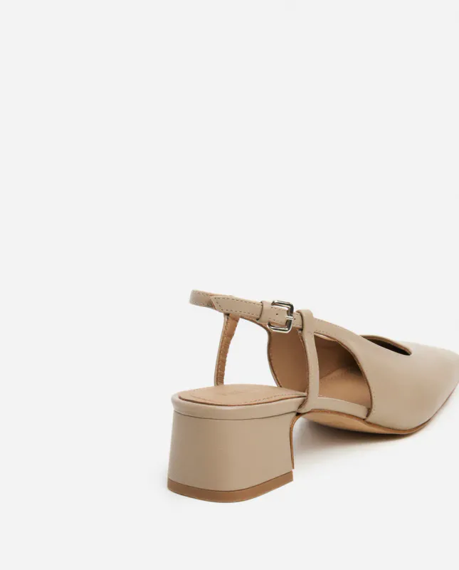 ELIN LEATHER Beige