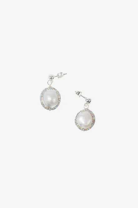 Hovedbilde PEARL DROPS Silver Errings
