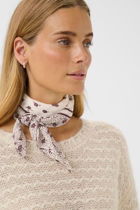 PhiPW Scarf Fig Fragile Print