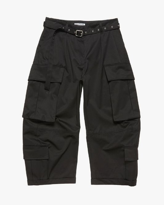 Hovedbilde Cargo Belted Satin Trousers ...