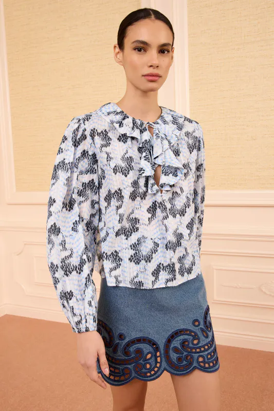 Siena Cotton Top Ciel 