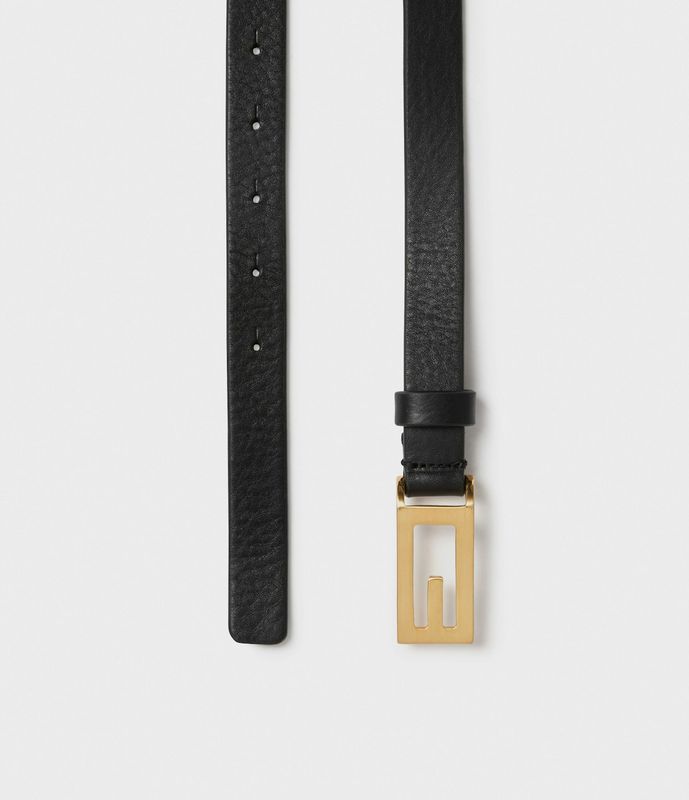 Nimmen skinnbelte Black 