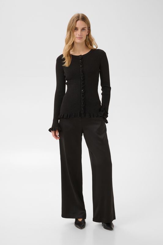 DwalaPW Cardigan Black with Lurex
