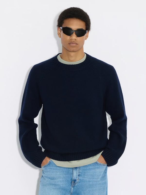 Wool Crew Navy 