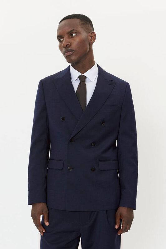 MAgaret Double Blazer Dark Navy 