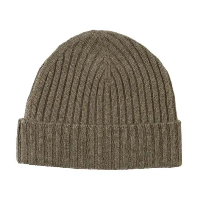 Hovedbilde Cashmere Rib Beanie Knitted ...