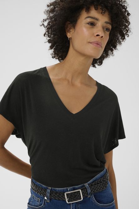 Hovedbilde AXELINES Lin Tee Black